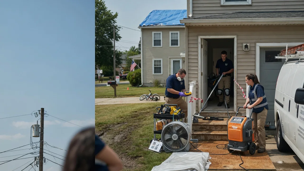 Water Damage Repair in Bland, VA near me
